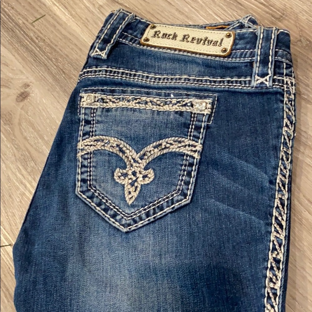 Rock Revival Buckle Boot Cut Jeans